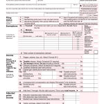 1040a Federal Tax Form For Fillable Form