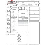 Adventurers League Form Fillable Character Sheet