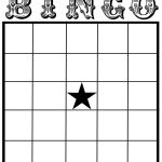 Blank Fillable Template Free Printable Bingo Cards