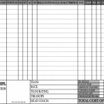 Blood Bowl Team Roster Fillable PDF