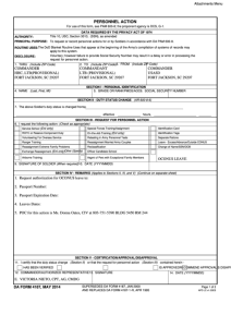 Da 4187 Fillable PDF Army Pubs - Fillable Form 2024