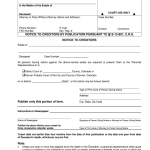 Fillable Notice To Creditors Form Colorado Form 943