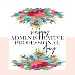 Administrative Professionals Cards Printable Free