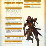 Atlantis Second Age Fillable Character Sheet