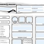 Dragon Age Rpg Character Sheet Fillable PDF