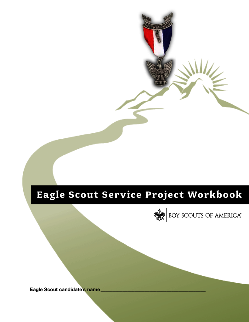 Eagle Scout Project Workbook 2022 Fillable