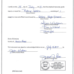 Examples Of Documents To Be Notarized