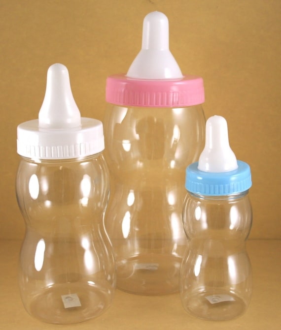 Fillable Baby Bottle Favors For Baby Shower