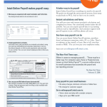Fillable Quickbooks Pay Stub Template