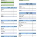 Free Budget Forms Printable