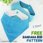 Free Printable Baby Bandana Bib Pattern