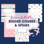 Free Printable Binder Covers And Spines