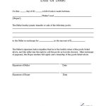 Free Printable Blank Bill Of Sale Forms