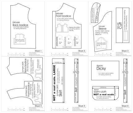 Free Printable Doll Clothes Patterns For 18 Inch Dolls