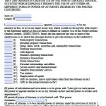 Free Printable Durable Power Of Attorney Form North Carolina