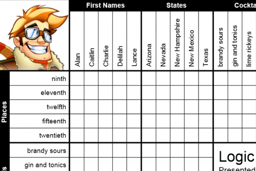 Free Printable Logic Puzzles