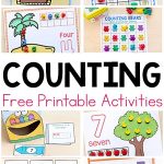 Free Printable Preschool Number Activities