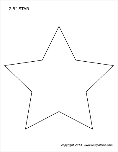 Free Printable Stars