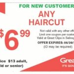 Great Clips Free Coupons Printable