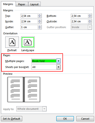 How To Make A Printable Booklet In Word