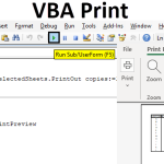 Print Format In Excel Vba