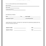 Printable Bill Of Sale Form For Travel Trailer