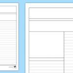 Printable Blank Newspaper Template Free