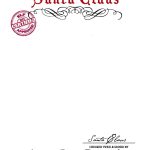 Printable Blank Template Letter From Santa