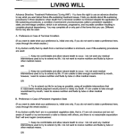 Printable Forms For A Living Will