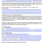 Printable Medical Power Of Attorney Form Texas