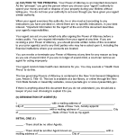 Printable Power Of Attorney Form New York State