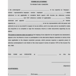 Printable Power Of Attorney Form South Africa