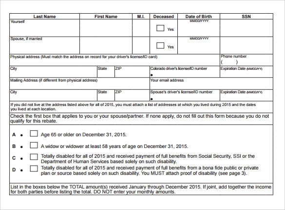 Printable Rebate Forms Fillable Form 2023