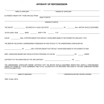 Printable Repossession Forms
