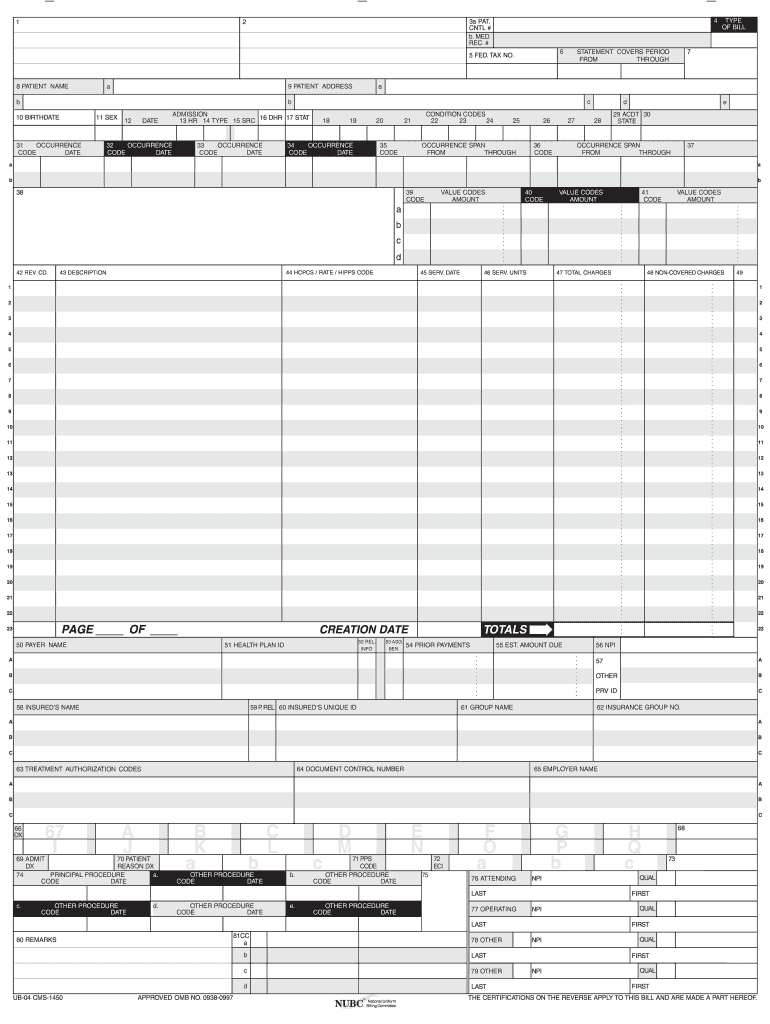 Printable Ubo4 Forms