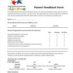 Programs For Parents Forms