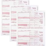 Amazon 1099 MISC Copy A 2022 Federal Income Laser Tax Forms Pack Of 25 Tax Recipients Office Products