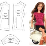 10 Best Barbie Clothes Templates Printable Printablee