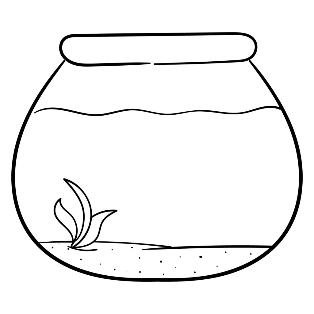 10 Best Fish Bowl Template Printable Printablee