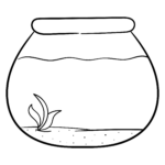 10 Best Fish Bowl Template Printable Printablee