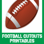 10 Best Football Cutouts Printables Printablee