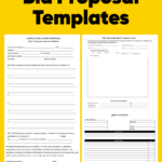 10 Best Free Printable Bid Proposal Templates Printablee