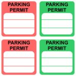 10 Best Free Printable Parking Permit Template Printablee