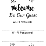 10 Best Guest Wifi Password Printable Printablee
