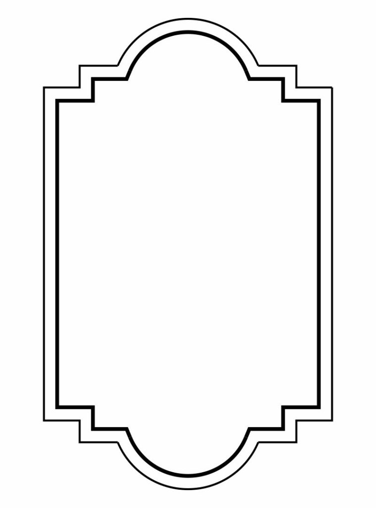 Free Printable Picture Frame Templates