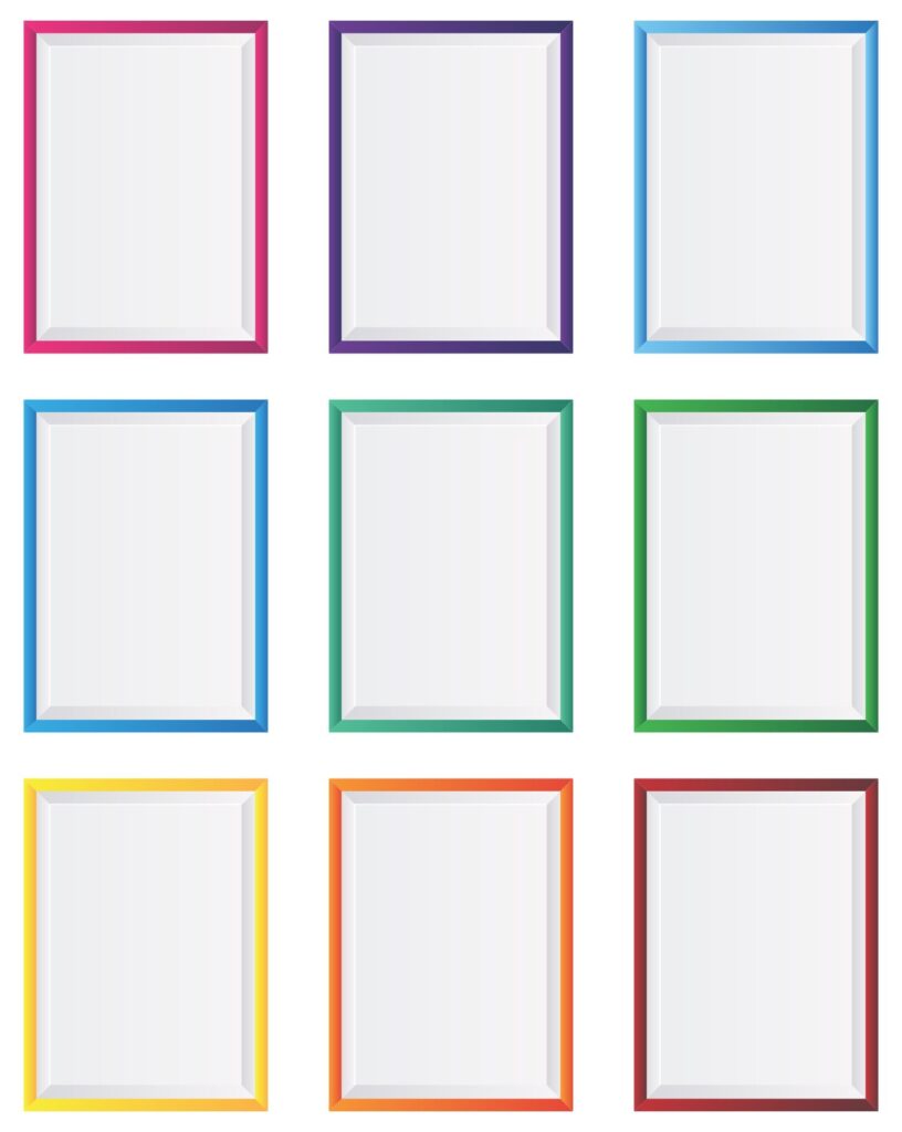 4x6 Picture Frame Template Printable
