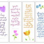 10 Best Printable Bible Verse Bookmarks Printablee