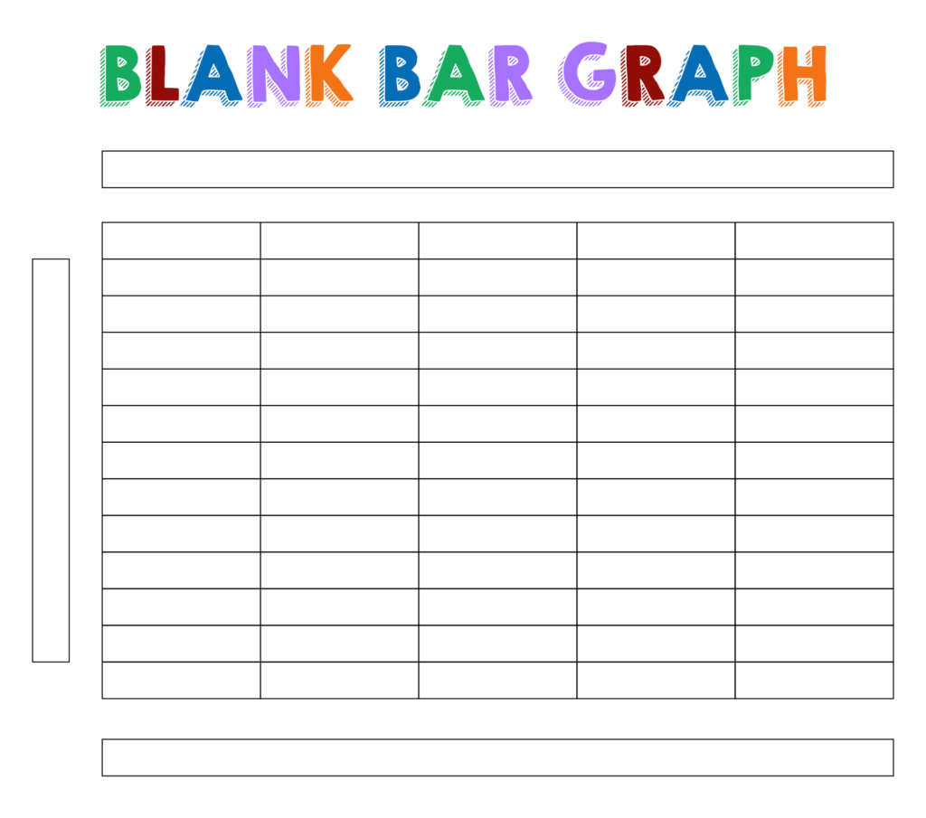 Printable Bar Graph Template