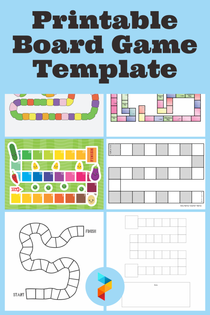 10 Best Printable Board Game Template Printablee