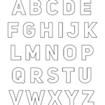 10 Best Printable Cut Out Letters Printablee